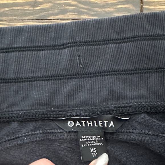 Athleta Black Joggers - Picture 2 of 4